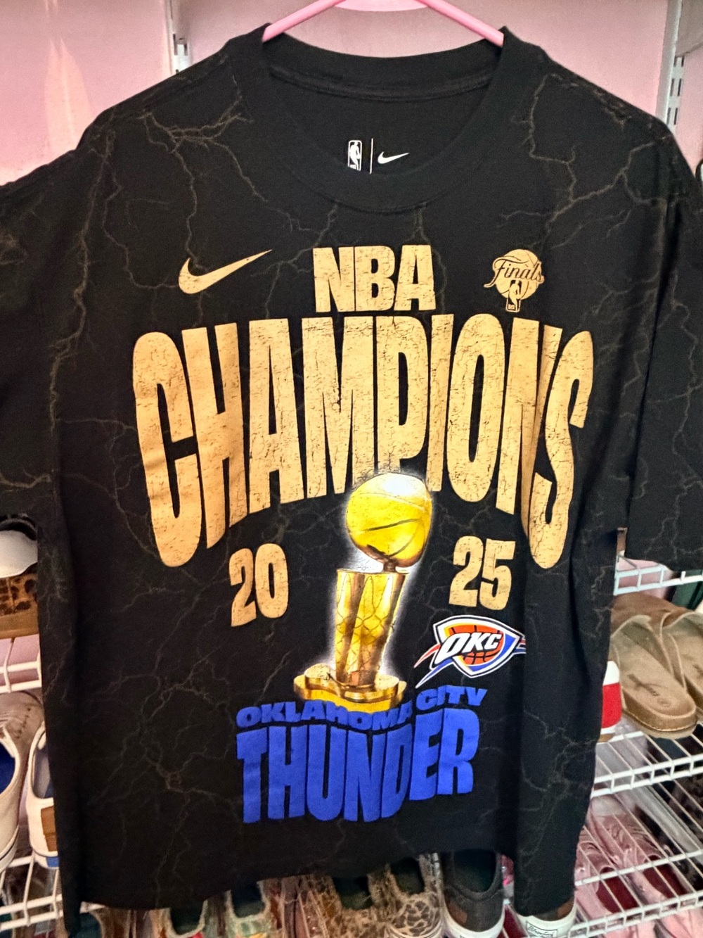 NBA Nike OKC Thunder Championship 2025 - never worn!